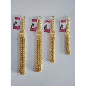 Royalıst Sl207G 2.0Mm*40Cm Üç Sıralı Zincir Gold