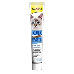 GımCat Multi-Vitamin Duo Paste Tuna + 12 Vitaminli 50gr