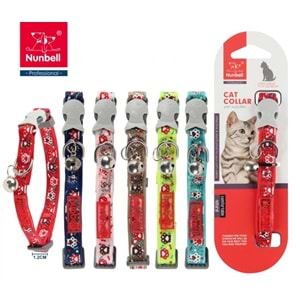 Nunbell Kedi Boyun Tasması Pati Desnli