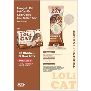 EuroGold Cat LoliCat FD Kedi Ödülü Keçi Sütlü 1,5 Gr