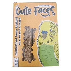 Cute Faces Muhabbet Krakeri Ballı 10'Lu