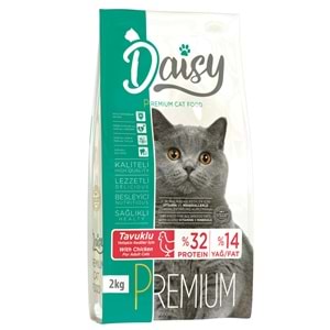 Daısy Adult Cat Premıum 32/14 Chıcken 2 Kg