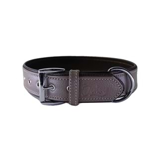 Daisy Flotter Deri Köpek Tasması XS-2cm Toprak-Kahve