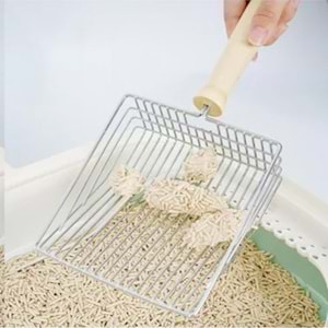 Ahşap Saplı Metal Kum Küreği