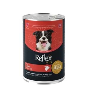 Reflex Plus Jöle İçinde Et Parçacıklı Kuzu Etli Yetişkin Köpek Maması 400 G