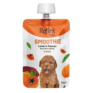 Reflex Plus Smoothie Kuzu Etli Ve Papayalı Yavru Köpek Sıvı Ödülü 85 G