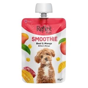 Reflex Plus Smoothie Biftekli Ve Mangolu Köpek Sıvı Ödülü 85 G