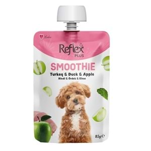 Reflex Plus Smoothie Hindi Etli, Ördekli Ve Elmalı Köpek Sıvı Ödülü 85 G