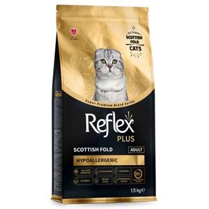 Reflex Plus Hipoalerjenik Scottish Fold Yetişkin Kedi Maması 1,5kg