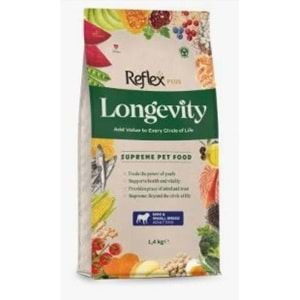 Reflex Plus Longevıty Mini Ve Küçük Irk Yetişkin Köpek Maması 1400 G