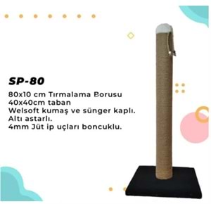 Kedi Tırmalama 80 cm