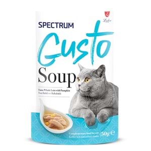 Spectrum Gusto Ton Balıklı ve Balkabaklı Kedi Çorba 50gr