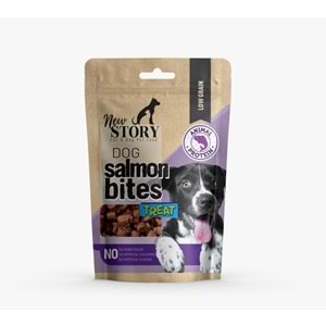 New Story Dog Salmon Bites 80 Gr