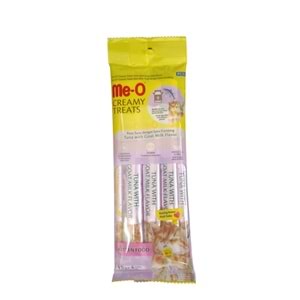Meo Yavru Kedi Ton ile Keçi Sütü Krema Kedi Ödülü 4x15 Gr