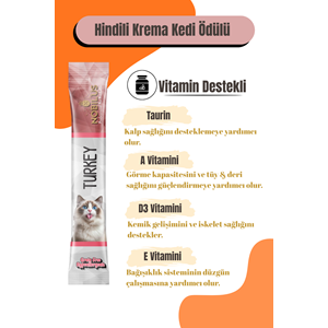Nobılus Hindili Kedi Krema Ödülü 5X15G