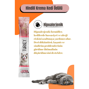 Nobılus Hindili Kedi Krema Ödülü 5X15G