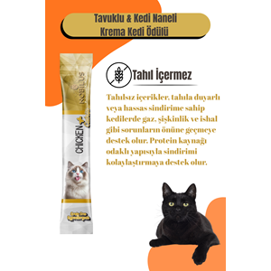 Nobılus Tavuk Ve Kedi Naneli Kedi Krema Ödülü 5X15G