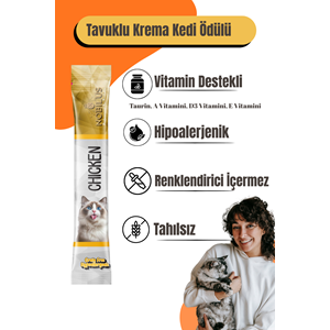 Nobılus Tavuklu Kedi Krema Ödülü 5X15G