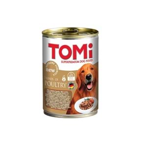 Tomi Üç Çeşit Kanat Etli Köpek Konservesi 400 Gr