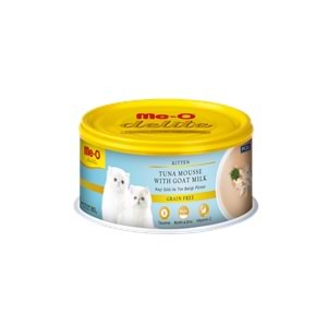 ME-O DELITE KEÇİ SÜTÜ-TON BAL.PÜRE KEDİ KON.80GR
