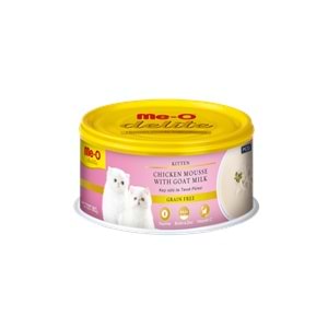 ME-O DELITE KEÇİ SÜTÜ- TAVUK PÜRE KEDİ KON.80GR