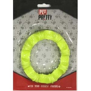 Pet Pretty Pati Desenli Halka Köpek Oyuncağı