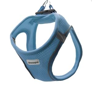 Zampa Air Mesh Kedi Köpek Göğüs Tasma XS Mavi