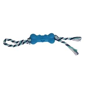 Zampa İpli Kemik Köpek Oyuncağı, 25cm