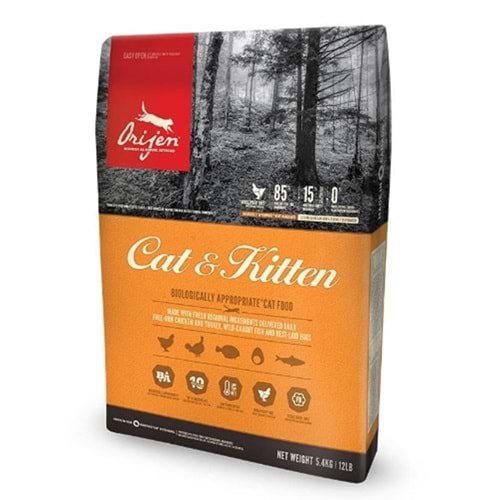 Orijen Mama Kedi Yetikin&Yavru Original 5,4Kg