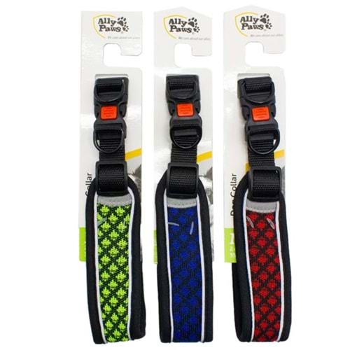 ALLY PAWS DOG COLLAR MEDIUM 2CMX35-50CM