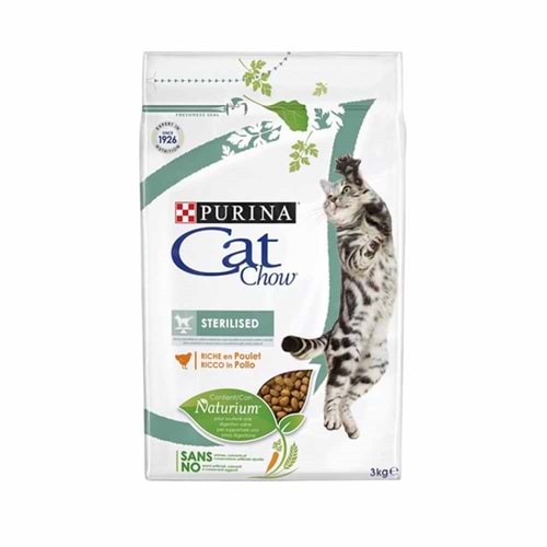 Cat Chow Sterılised Chicken 3 kg