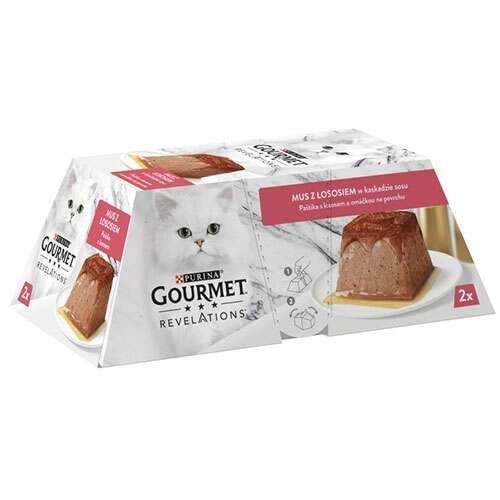 Gourmet Revelations Somonlu Kedi Yaş Maması 2 x 57 Gr