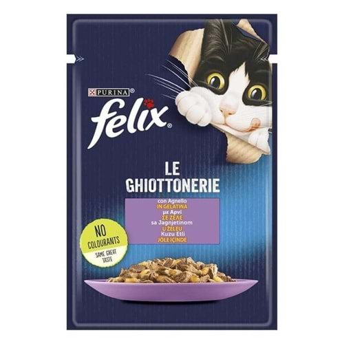 Felix Kuzu Etli Kedi Yaş Mama 85 Gr.