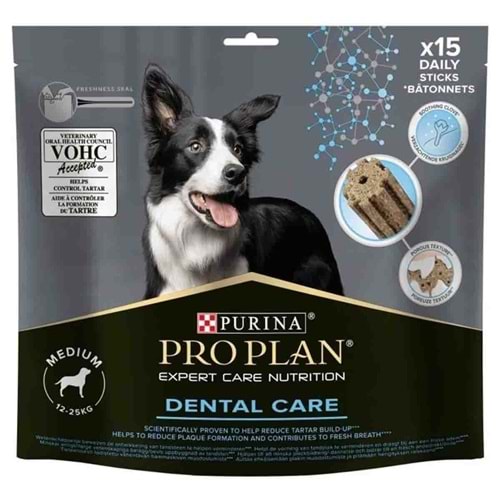 Pro Plan Dental Care Orta Irk Köpek Ödül Maması 345gr