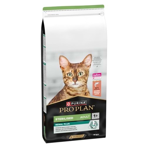 Pro Plan Renal Plus Somonlu Kısırlaştırılmış Kedi Maması 14kg