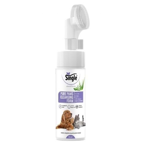 Single Kedi ve Köpek Pati Bakım Köpüğü 200ml