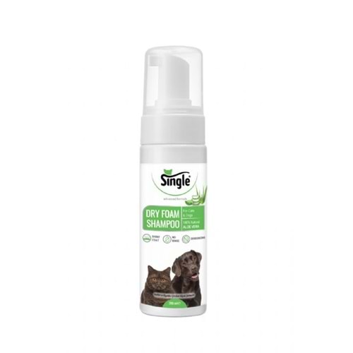Single Kuru Köpük Şampuan Alo Vera 200Ml