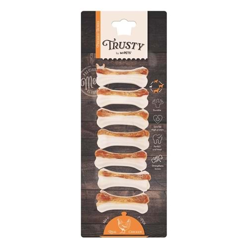 M-Pets Trusty Chıcken Press Kemik 7Li 140Gr/7,7Cm