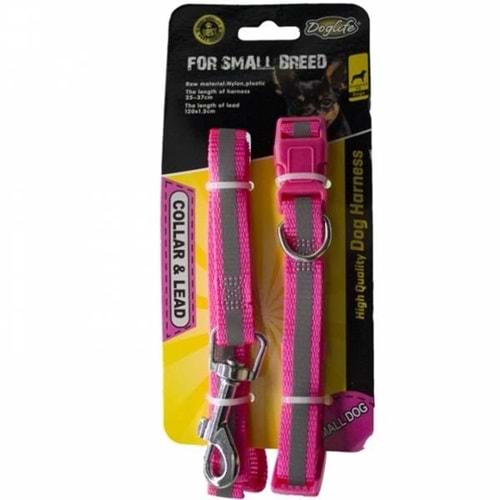Dog Life 25-37 Cm Boyun Ve Gezdirme Tasma Reflektörlü