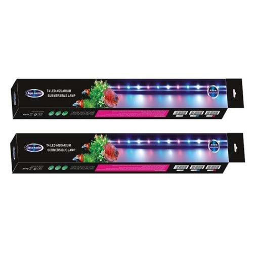 Aqua Master Su İçi Led Lamba 45cm Beyaz+Pembe