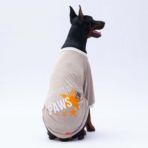 Bej Super Paws Büyük Irk Sweat