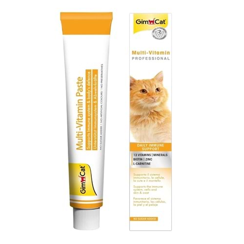 Gimcat Kedi Macunu Multivitamin 100 Gr