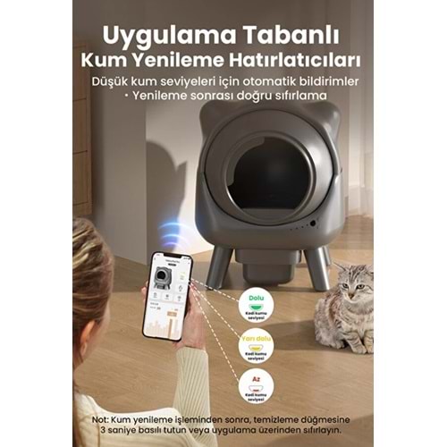 Elspet Otamatik Akıllı Kedi Tuvaleti