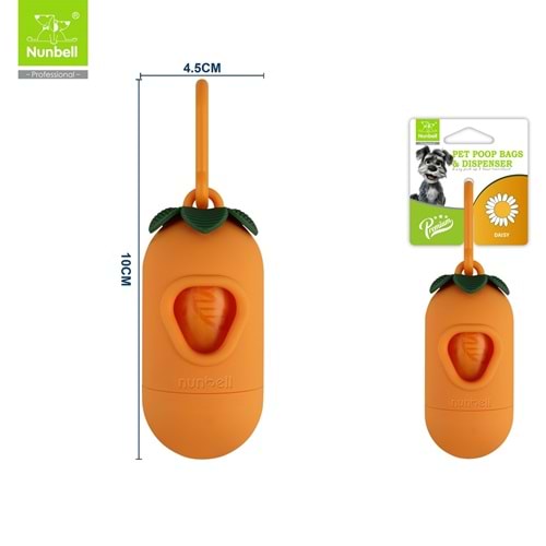 Nunbell Yedekli Dışkı Torbası Tekli