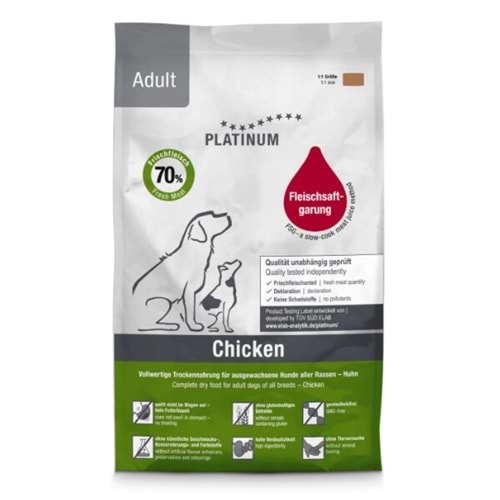 Platinum Yetişkin Tavuklu Köpek Maması 5kg
