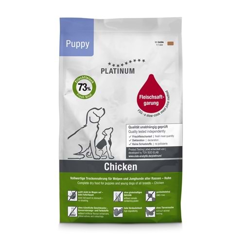 Platinum Yavru Tavuklu Köpek Maması 1,5kg