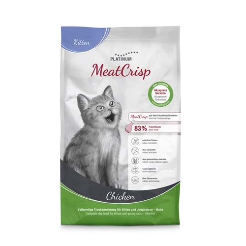 Platinum MeatCrisp Tavuklu Yetişkin Kedi Maması 1,5 kg