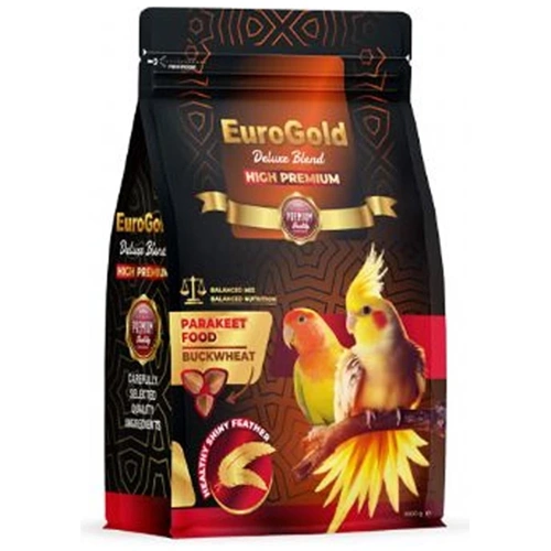 EuroGold Deluxe Paraket Yemi Karabuğdaylı 1000 Gr.