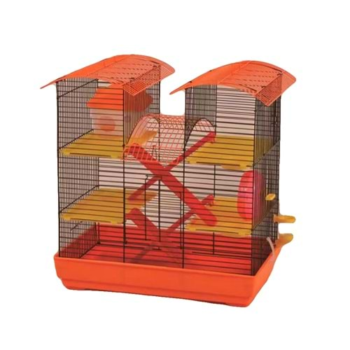 M-025 Hamster Kafesi Oval Çatili