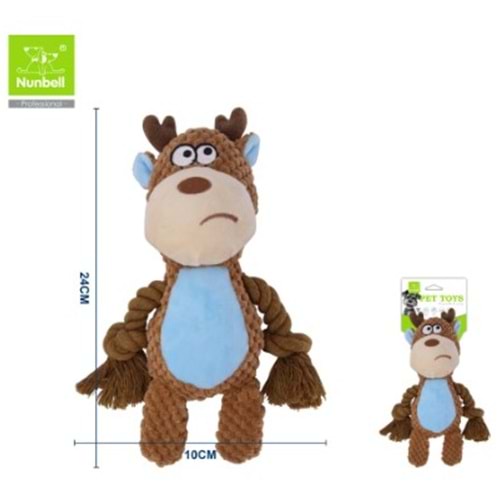 Nunbell Köpek Oyuncagı Peluş Geyik